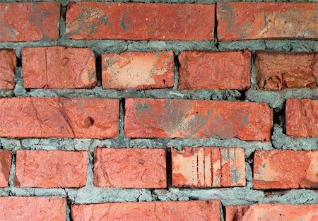 simsearch:400-08074733,k - Brick wall of a building destroyed by time Stock Photo - Budget Royalty-Free & Subscription, Code: 400-05153433