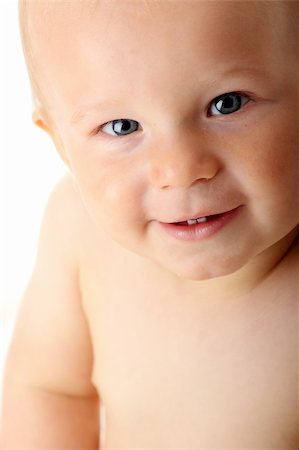 simsearch:400-04594888,k - Bright closeup portrait of adorable baby boy Stock Photo - Budget Royalty-Free & Subscription, Code: 400-05165820