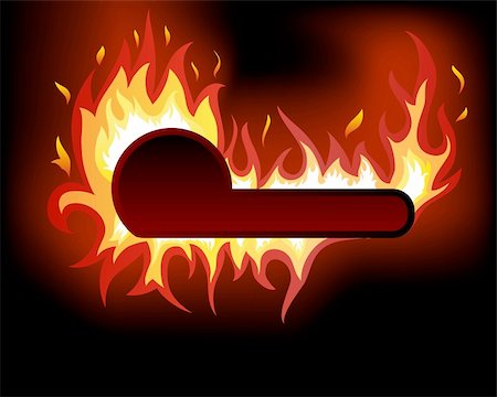 simsearch:400-04159167,k - Inferno fire vector background for design use Stock Photo - Budget Royalty-Free & Subscription, Code: 400-05167788