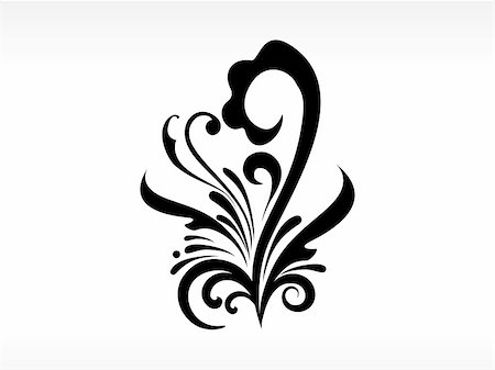 simsearch:400-05168100,k - creative pattern black tattoo with background Stock Photo - Budget Royalty-Free & Subscription, Code: 400-05168094
