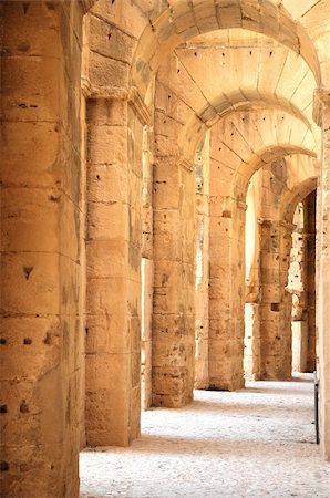 the Roman Amphitheatre of El Jem Tunisia Stock Photo - Budget Royalty-Free & Subscription, Code: 400-05161040