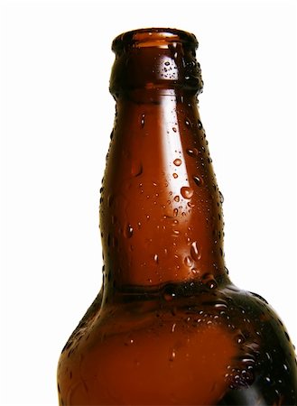 simsearch:400-04226436,k - Curve brown bottle on a white background Stock Photo - Budget Royalty-Free & Subscription, Code: 400-05174024