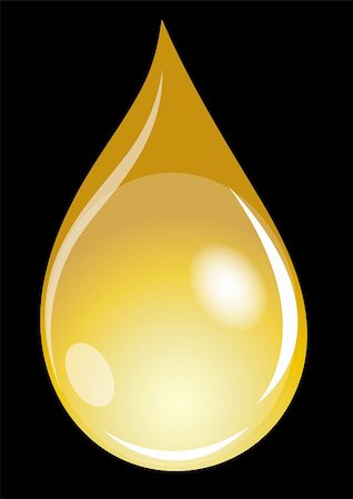 simsearch:400-07982589,k - Illustration of a golden waterdrop Stock Photo - Budget Royalty-Free & Subscription, Code: 400-05174994