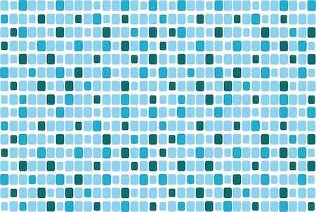 simsearch:400-05324462,k - nice illustration of blue mosaic isolated on white background Foto de stock - Super Valor sin royalties y Suscripción, Código: 400-05187068