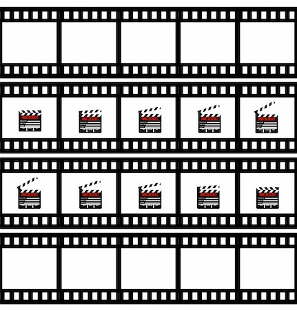 Cinemas clapper Stock Photo - Budget Royalty-Free & Subscription, Code: 400-05181632