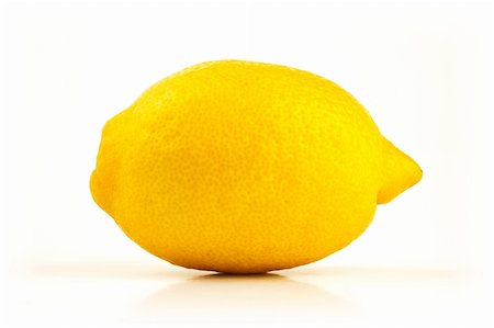 simsearch:400-06513460,k - Fresh lemon isolated on white background Stock Photo - Budget Royalty-Free & Subscription, Code: 400-05181667