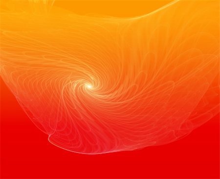 Abstract wallpaper illustration of wavy flowing energy Stock Photo - Budget Royalty-Free & Subscription, Code: 400-05183873