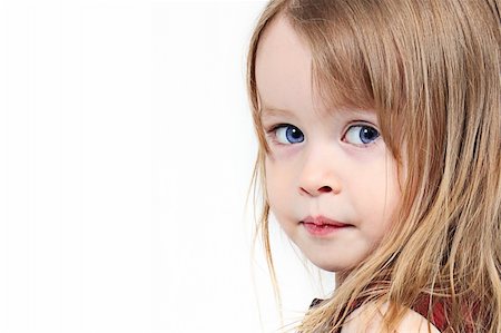 simsearch:400-05153083,k - Pretty little girl taken closeup with blue eyes Stock Photo - Budget Royalty-Free & Subscription, Code: 400-05196906