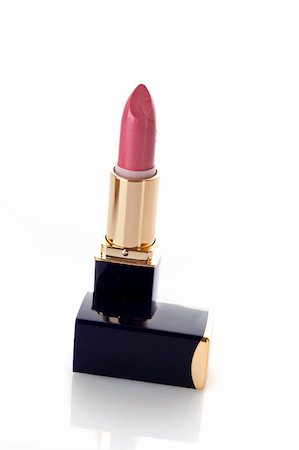 simsearch:400-05708035,k - New lipstick on the white background Stock Photo - Budget Royalty-Free & Subscription, Code: 400-05199780