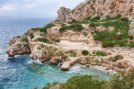 Landscape of the Sanctuary of Hera in Greece Stock Photo - Budget Royalty-Free & Subscription, Code: 400-05191608