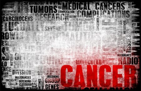 Cancer Medical Illness Disease as Concept Art Stock Photo - Budget Royalty-Free & Subscription, Code: 400-05192998