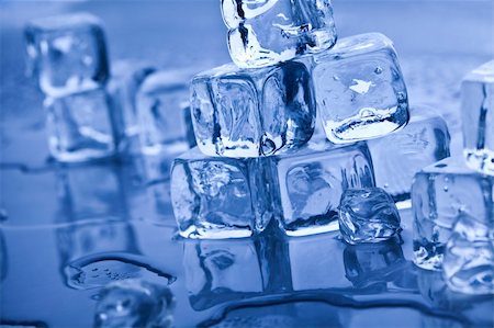 freezer - Crystals ice cubes. Stock Photo - Budget Royalty-Free & Subscription, Code: 400-05207851