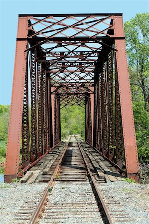 A Old train trestle Stock Photo - Budget Royalty-Free & Subscription, Code: 400-05219668