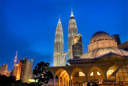 klcc famous landmark in malaysia Stock Photo - Budget Royalty-Free & Subscription, Code: 400-05210885