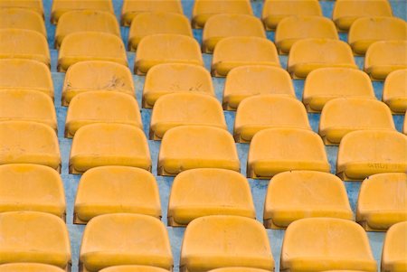 seats in stadium Stock Photo - Budget Royalty-Free & Subscription, Code: 400-05210893