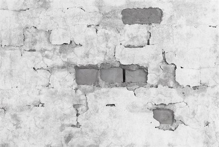 simsearch:400-05224637,k - The brick wall are covered with broken plaster Stock Photo - Budget Royalty-Free & Subscription, Code: 400-05226189