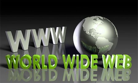 simsearch:400-05676766,k - WWW World Wide Web 3d as Concept Stock Photo - Budget Royalty-Free & Subscription, Code: 400-05228431
