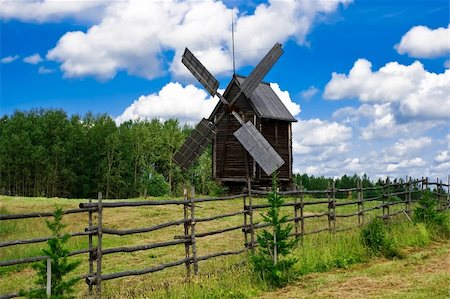 Old windmill Stock Photo - Budget Royalty-Free & Subscription, Code: 400-05221356