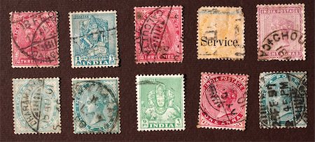 simsearch:400-04832369,k - Close up of ancient old postal stamps Foto de stock - Super Valor sin royalties y Suscripción, Código: 400-05237758