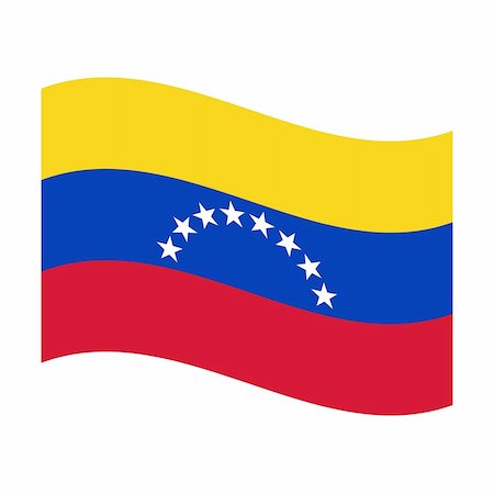Illustration of the national flag of venezuela floating Stock Photo - Budget Royalty-Free & Subscription, Code: 400-05239401