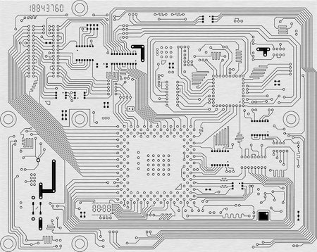 simsearch:400-05209179,k - The industrial abstract circuit board background - an illustration Stock Photo - Budget Royalty-Free & Subscription, Code: 400-05239984