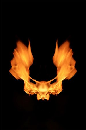 simsearch:614-03763965,k - Burning fire, may be used as background Stock Photo - Budget Royalty-Free & Subscription, Code: 400-05232442