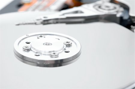simsearch:400-05252692,k - Internal of a computer hard disk drive Stock Photo - Budget Royalty-Free & Subscription, Code: 400-05232477