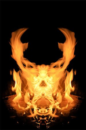 simsearch:614-03763965,k - Burning fire, may be used as background Stock Photo - Budget Royalty-Free & Subscription, Code: 400-05232597
