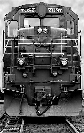 The Front of a a old train locomotive Stock Photo - Budget Royalty-Free & Subscription, Code: 400-05232776