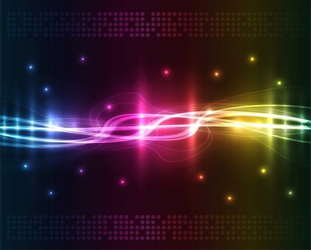 simsearch:400-05683685,k - Abstract rainbow lights - colored vector background. EPS10 Stock Photo - Budget Royalty-Free & Subscription, Code: 400-05232887