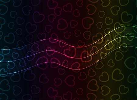 simsearch:400-04727438,k - Abstract Vector Heart Background - Transparent Lights. EPS10 Stock Photo - Budget Royalty-Free & Subscription, Code: 400-05232882