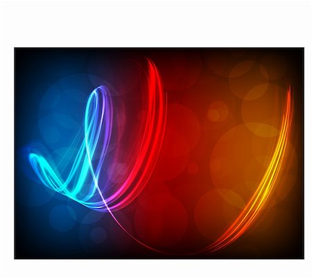 simsearch:400-04727438,k - Abstract colored lights background. Vector illustration. EPS10 Stock Photo - Budget Royalty-Free & Subscription, Code: 400-05232890