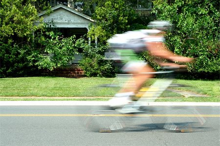 A Blurred motion bicycle race Stock Photo - Budget Royalty-Free & Subscription, Code: 400-05244135