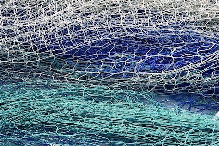 simsearch:400-05254289,k - fishing nets still life background pattern fishermen tackle Stock Photo - Budget Royalty-Free & Subscription, Code: 400-05244191