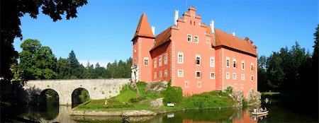 beautiful czech castle - Cervena Lhota Stock Photo - Budget Royalty-Free & Subscription, Code: 400-05245229