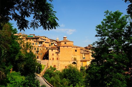 simsearch:400-04375112,k - View Of The Historic Center Of Siena, Italy Stock Photo - Budget Royalty-Free & Subscription, Code: 400-05245797