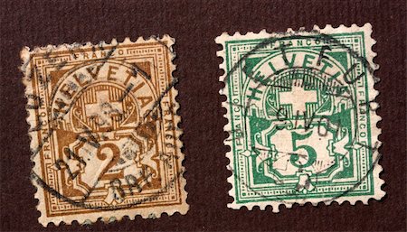 simsearch:400-04832369,k - Close up of ancient old postal stamps Photographie de stock - Aubaine LD & Abonnement, Code: 400-05248869