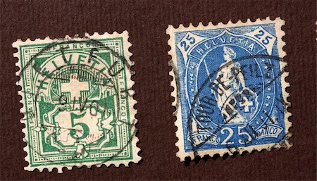 simsearch:400-04832369,k - Close up of ancient old postal stamps Photographie de stock - Aubaine LD & Abonnement, Code: 400-05248871