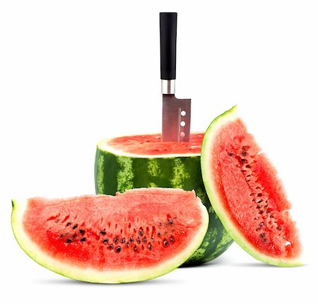 simsearch:400-04386768,k - Big red watermelon isolated on white background Stock Photo - Budget Royalty-Free & Subscription, Code: 400-05240324