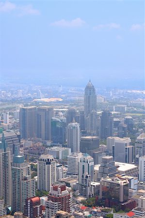 simsearch:400-04564562,k - Aerial view of Bangkok from Baiyoke Sky Tower Stock Photo - Budget Royalty-Free & Subscription, Code: 400-05242449