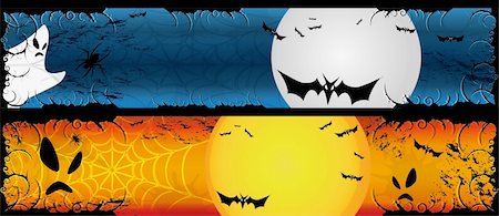 simsearch:400-05254177,k - Halloween two banners set 120 x 600 Stock Photo - Budget Royalty-Free & Subscription, Code: 400-05254612