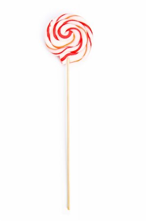 simsearch:400-04718619,k - Colourful lollipop isolated on the white background Foto de stock - Super Valor sin royalties y Suscripción, Código: 400-05254870