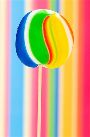 simsearch:400-06077969,k - Colourful lollipop against the colourful background Stock Photo - Budget Royalty-Free & Subscription, Code: 400-05254885