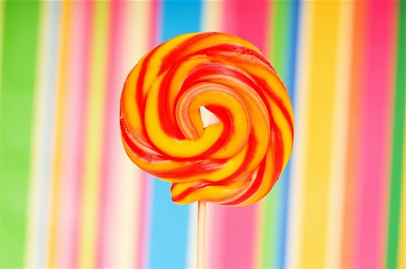 simsearch:400-06077969,k - Colourful lollipop against the colourful background Stock Photo - Budget Royalty-Free & Subscription, Code: 400-05254886