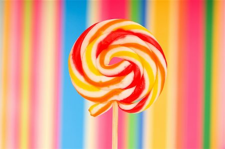 simsearch:400-04718619,k - Colourful lollipop against the colourful background Foto de stock - Super Valor sin royalties y Suscripción, Código: 400-05254883