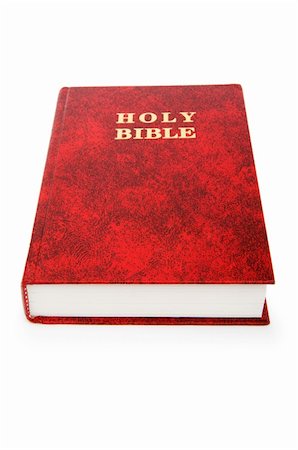 simsearch:400-05890930,k - Bible book isolated on the white background Stock Photo - Budget Royalty-Free & Subscription, Code: 400-05254928