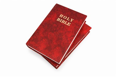 simsearch:400-05890930,k - Bible book isolated on the white background Stock Photo - Budget Royalty-Free & Subscription, Code: 400-05254929