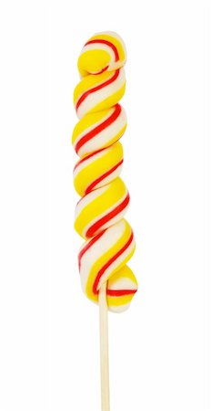 simsearch:400-05713424,k - Colourful lollipop isolated on the white background Stock Photo - Budget Royalty-Free & Subscription, Code: 400-05255116