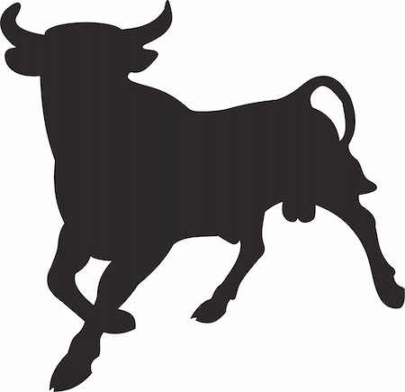 Bull vector. To see similar, please VISIT MY PORTFOLIO Stock Photo - Budget Royalty-Free & Subscription, Code: 400-05255680
