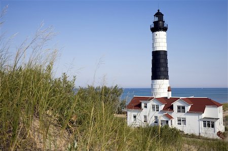 Big Sable Point Lighthouse, Michigan, USA. Stock Photo - Budget Royalty-Free & Subscription, Code: 400-05256119